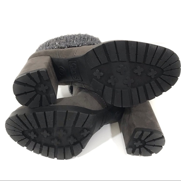 Circus by Sam Edelman grey sweater booties - Picture 7 of 7